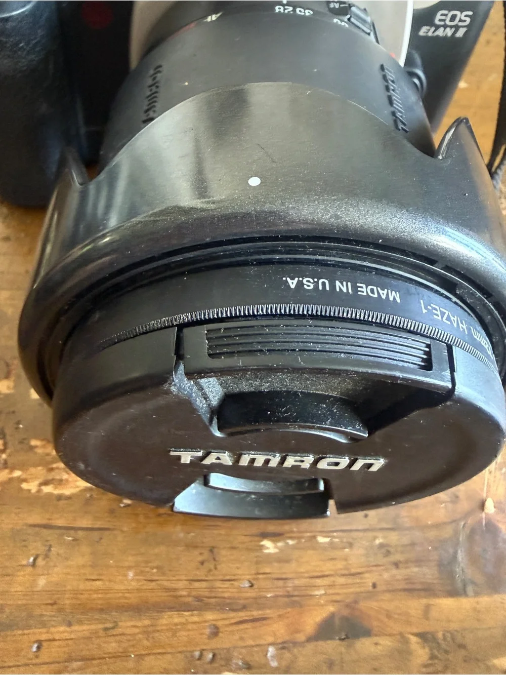 Canon EOS Elan Ii 35mm Film Camera Bundle W/Tamron Zoom Lens, New Battery/ Case